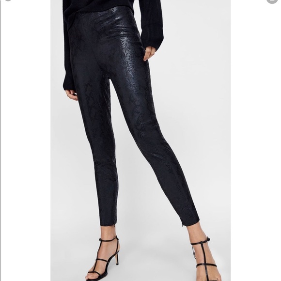 Zara Pants - Zara | Like New animal print leggings sz s